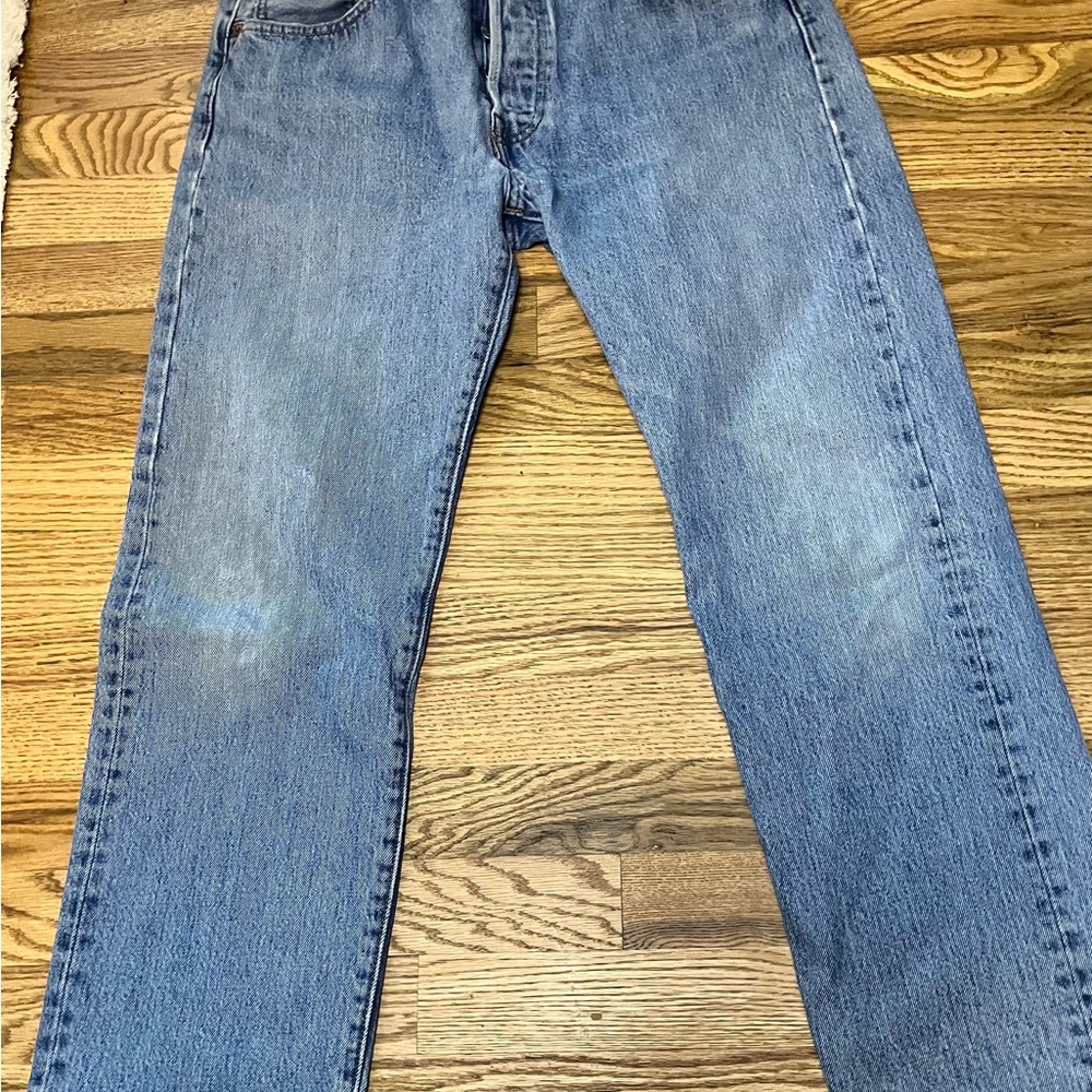 Levi's Men's 501  Straight Blue Jeans